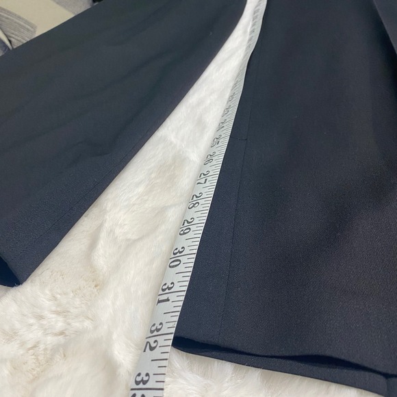 Talbots Heritage Black Dress Pants Women's Size 12‎ Satin Tux Waistband - Picture 8 of 12